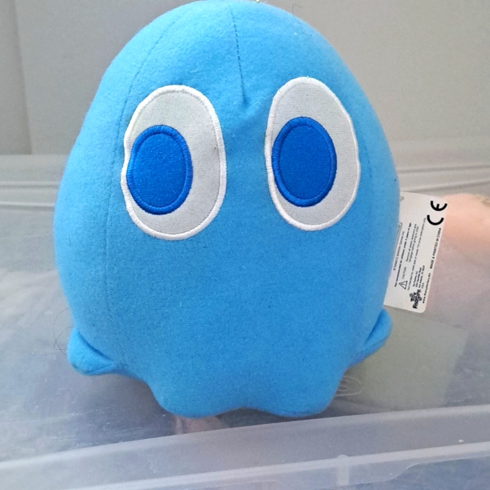 Pac-Man ghost plush